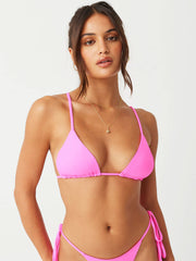 Frankies Bikinis Lumia Top in Watermelon, view 1, click to see full size