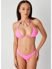 Frankies Bikinis Nick Top in Watermelon, view 4, click to see full size