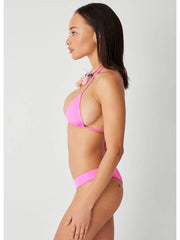 Frankies Bikinis Nick Top in Watermelon, view 3, click to see full size