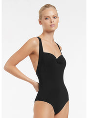 Jets Jetset Infinity One Piece in Black, view 3, click to see full size