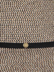 Kooringal Dahlia Wide Brim Hat in Black, view 3, click to see full size