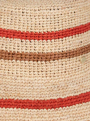 Kooringal Magnetic Bucket Hat in Melon, view 3, click to see full size