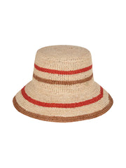 Kooringal Magnetic Bucket Hat in Melon, view 1, click to see full size