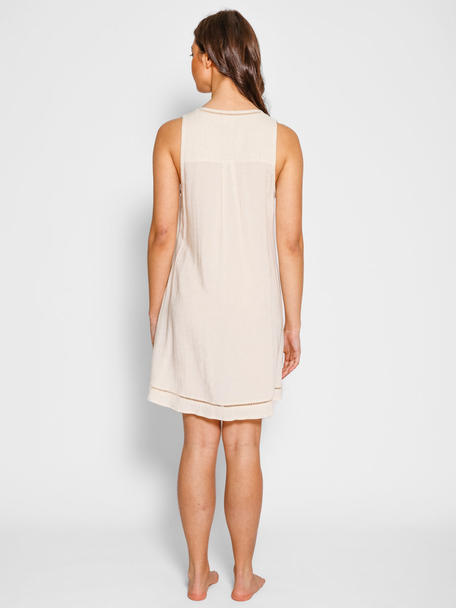 Koy Resort Capri Mini Dress in Raw