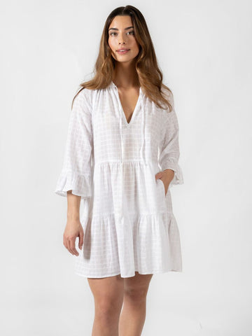 Koy Resort Riviera Boho Dress in White