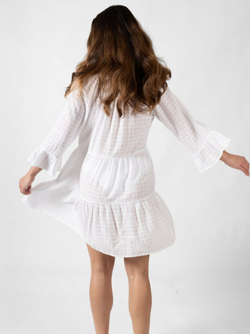 Koy Resort Riviera Boho Dress in White