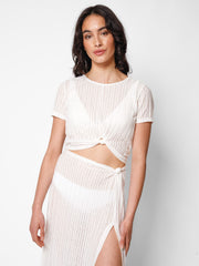 Tofino Top in White, view 1, click to see full size