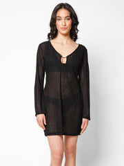 Tofino Tunic in Black, view 1, click to see full size