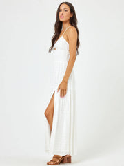 L*Space Calla Dress In Cream, view 2, click to see full size