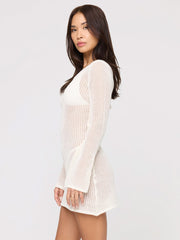 L*Space Cleo Dress in Cream, view 3, click to see full size