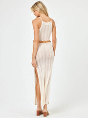 L*Space Falling For You Dress In Tapioca, view 2, click to see full size