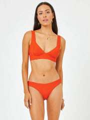 L*Space Hailey Top in Pimento, view 4, click to see full size