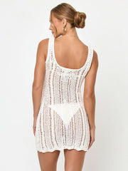L*Space Kairi Cover Up in Cream, view 2, click to see full size