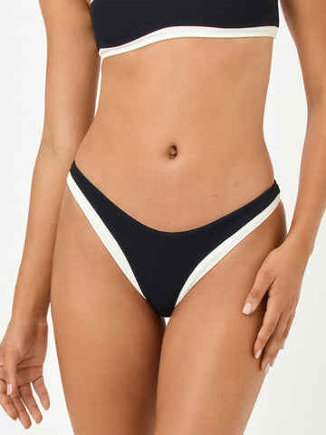 Alex Bottom Bitsy in Black/Cream - Sandpipers