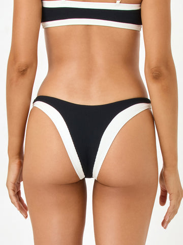 Alex Bottom Bitsy in Black/Cream - Sandpipers
