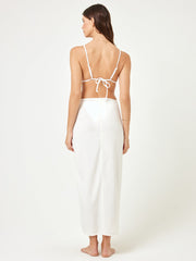 L*Space Portella Sarong in Cream, view 2, click to see full size