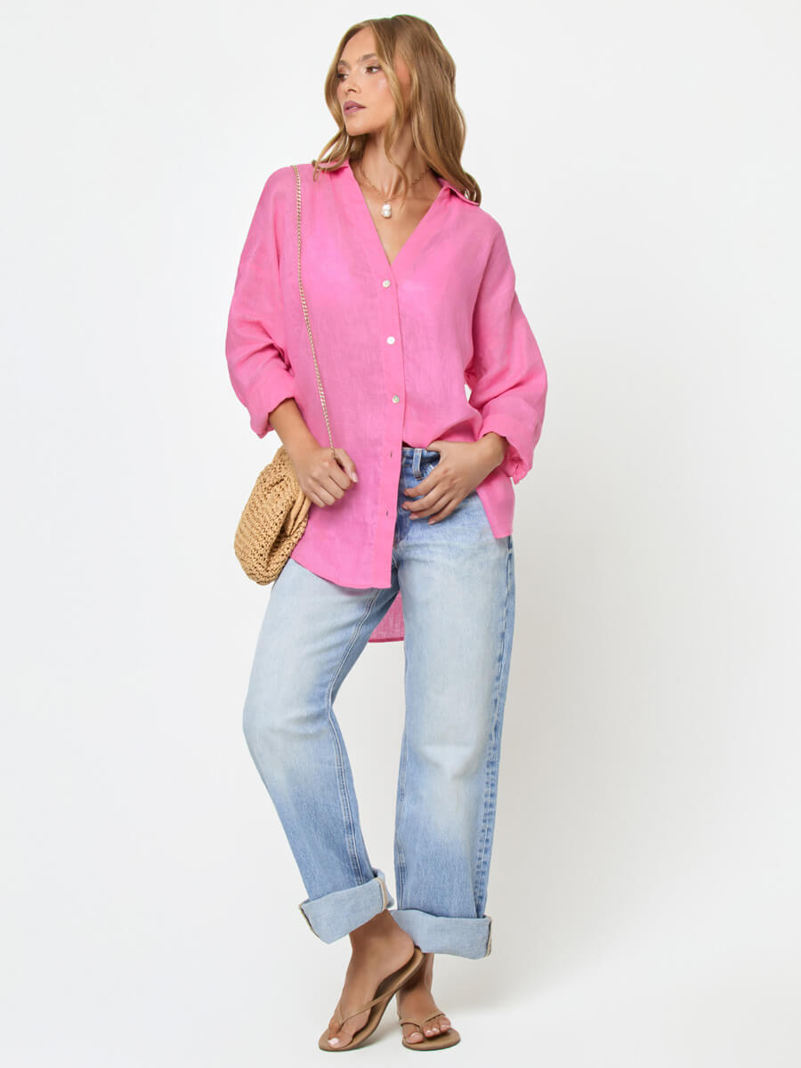 Rio Tunic in Hottest Pink