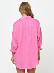 Rio Tunic in Hottest Pink, view 2, click to see full size