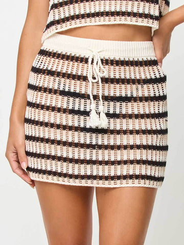 Sander Skirt in Isle Stripe