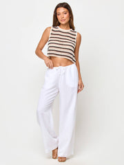 Sander Top in Isle Stripe, view 5, click to see full size