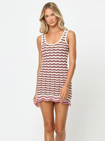 Sun Chaser Dress in Neapolitan - Sandpipers