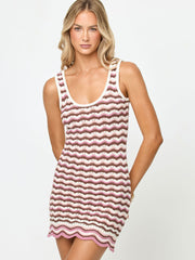 L*Space Sun Chaser Dress in Neapolitan, view 4, click to see full size