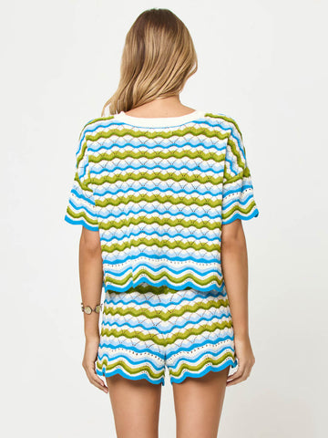 L*Space Sun Chaser Short in Island Breeze
