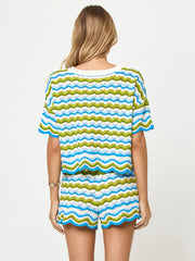 L*Space Sun Chaser Top in Island Breeze, view 2, click to see full size