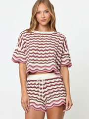 L*Space Sun Chaser Short in Neapolitan, view 4, click to see full size