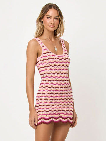 L*Space Sun Chaser Dress in Berry Spritz