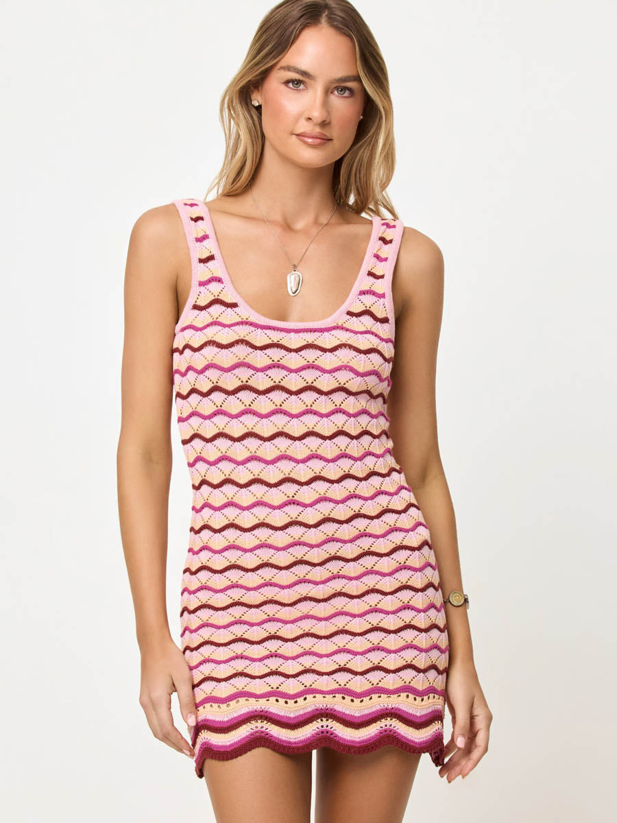 L*Space Sun Chaser Dress in Berry Spritz