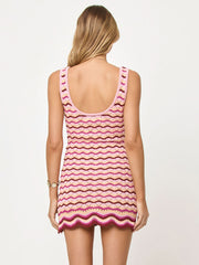 L*Space Sun Chaser Dress in Berry Spritz, view 3, click to see full size