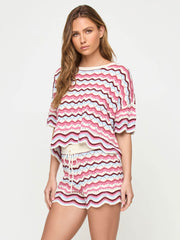 L*Space Sun Chaser Top in Sand In Hand, view 3, click to see full size