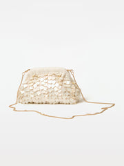 Vienna Clutch in Cream, view 3, click to see full size