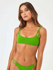 L*Space Zinnia Top in Palm, view 1, click to see full size
