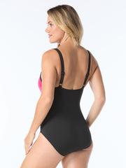 V Neck Girl Leg in Dragon Fruit, view 2, click to see full size