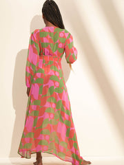 Maaji Away Kimono In Hypergeo, view 2, click to see full size