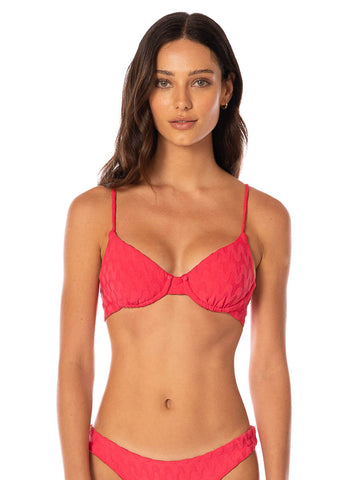 Maaji Dainty Top in Apple Red