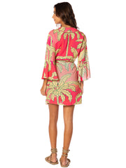 Maaji Joy Kaftan in Palm Garden, view 2, click to see full size