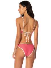 Maaji Parade Top in Coral Ripple, view 2, click to see full size