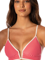 Maaji Parade Top in Coral Ripple, view 4, click to see full size