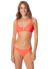 Maaji Sublimity Bottom in Fire Coral, view 3, click to see full size