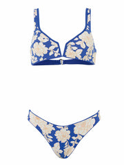 Maaji Victory V Wire Bralette in Lapis Blue, view 4, click to see full size