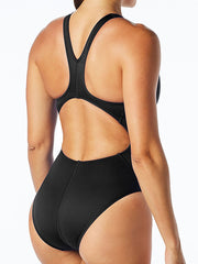 TYR Durafast One Solid Maxfit In Black, view 2, click to see full size