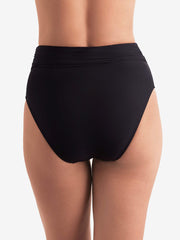 Mimi Flamingo Morgan High Waist Pant in Black, view 2, click to see full size