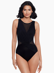 Miraclesuit Illusionist DD Palma One Piece In Black, view 1, click to see full size