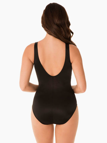 Miraclesuit Rock Solid Arden One Piece in Black