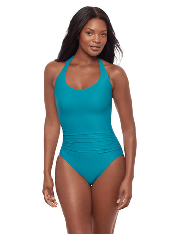 Miraclesuit Rock Solid Utopia One Piece In Maldives Blue