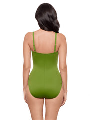 Miraclesuit Rock Solid Starr One Piece Underwire In Sweet Pea, view 2, click to see full size