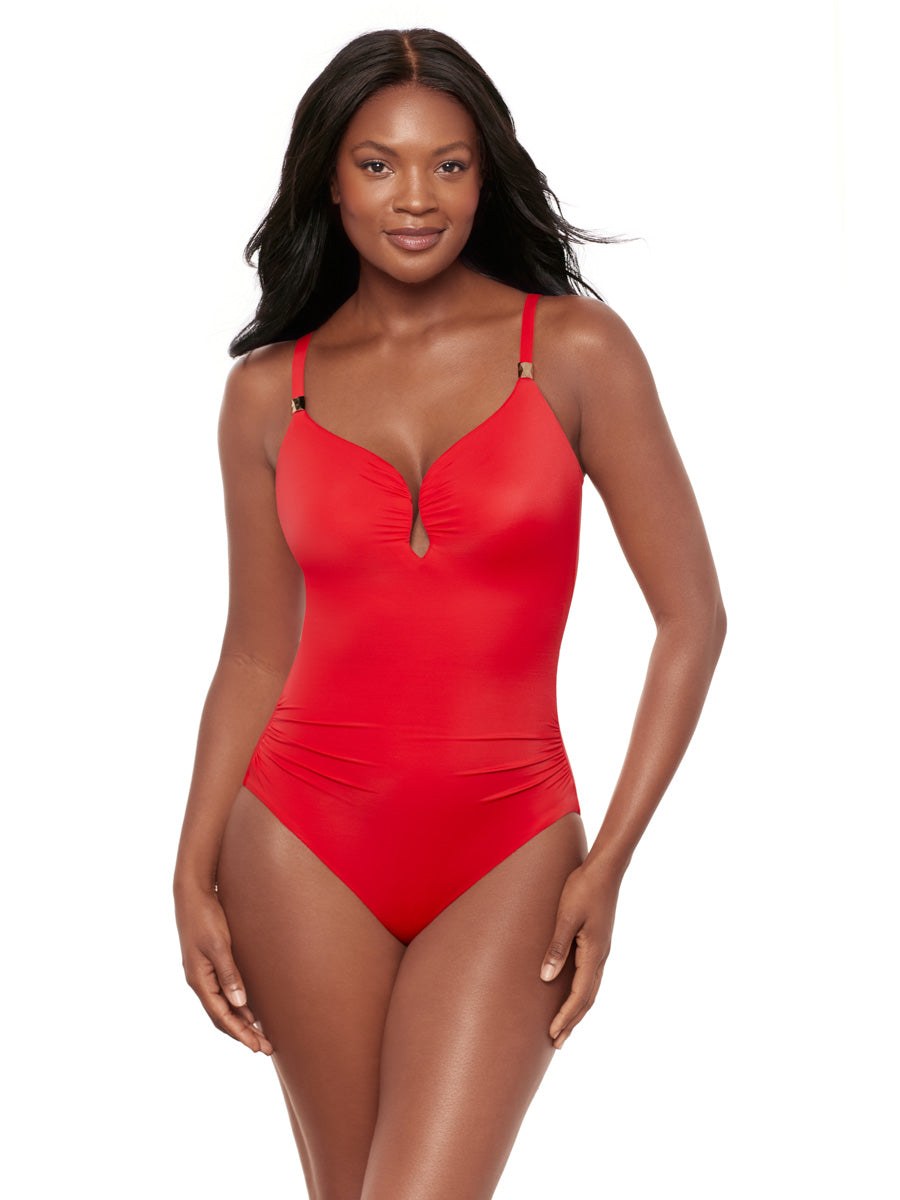 Miraclesuit Razzle Dazzle Antheia One Piece In Poppy